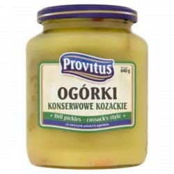 PROVITUS Ogórki konserwowe...