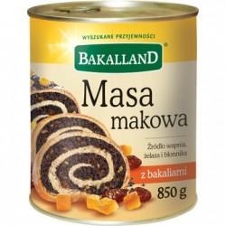 BAKALLAND Masa makowa z...