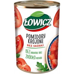 ŁOWICZ Pomidory krojone bez...