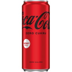 COCA COLA Zero cukru puszka...