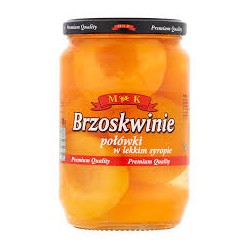 MK.BRZOSKWINIE słoik...