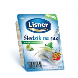 Lisner ŚLEDZIK NA RAZ 100g...