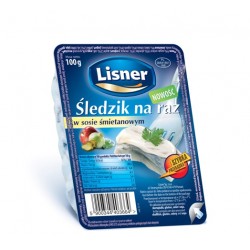 Lisner ŚLEDZIK NA RAZ 100g...