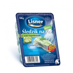 Lisner ŚLEDZIK NA RAZ 100g...