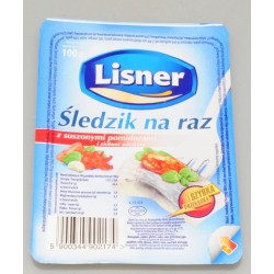 Lisner ŚLEDZIK NA RAZ 100g...