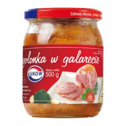 ŁUKÓW GOLONKA W GALARECIE...