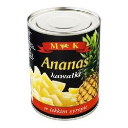 MK.ANANAS 565g KAWAŁKI [24]