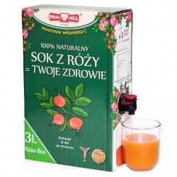 POLSKA RÓŻA 3L SOK Z RÓŻY