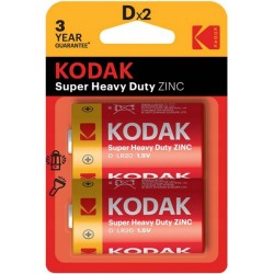 KODAK Bateria D 2szt. 1,5V R20