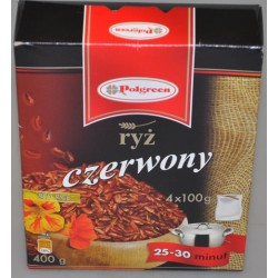 Polg.RYŻ  4*100g CZERWONY [6]