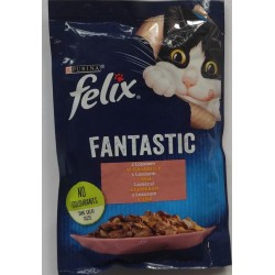 Purina FELIX SA. 85g FAN ŁOSOŚ