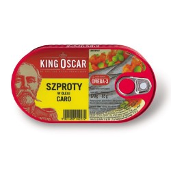 King O. SZPROT 160g W OLEJU...