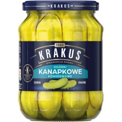 KRAKUS Ogórki kanapkowe...