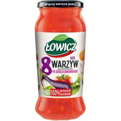 ŁOWICZ Sos 8 warzyw po...