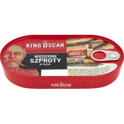 King O. SZPROTY WĘDZONE...