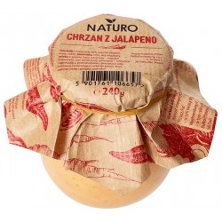 NATURO Chrzan jalapeno 240g...