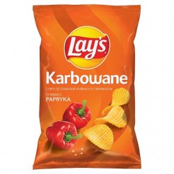 Lays 120g KARBOWANE PAPRYKA...