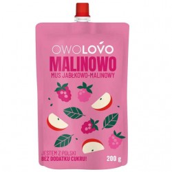 OWOLOVO MUS 200g MALINOWO [16]