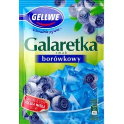 Gellwe galaretka borówkowa...