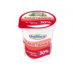 PIĄTNICA Śmietana 30% 400g...