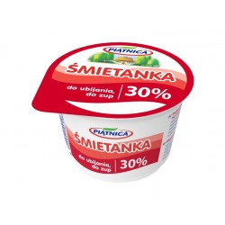 PIĄTNICA Śmietana 30% 200g...