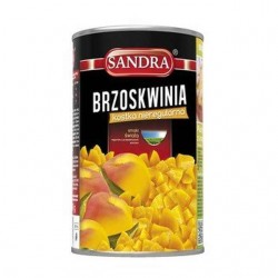 SANDRA Brzoskwinia kostka 4kg