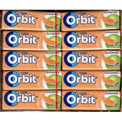 ORBIT DRAŻE MELON (30x14g)