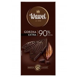 Wawel CZEK.90g GORZKA 90%...