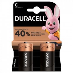 DURACELL Bateria C 2szt....