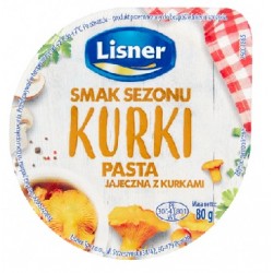 Lisner PASTA 80g JAJECZNA Z...