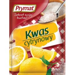 PRYMAT Kwas cytrynowy 20g [25]