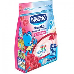 Nestle KASZKA ML-RYŻ MALINA...