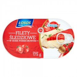 ŁOSOŚ FILET ŚLEDZIOWY 175g...