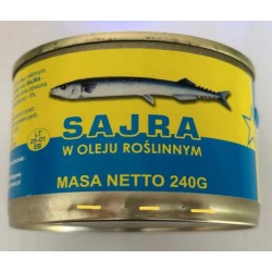 PET.Saira 240g W OLEJU...