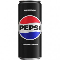 Pep.0,33L PEPSI ZERO PUSZKA...