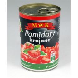 MK.POMIDORY KROJONE 400g [12]