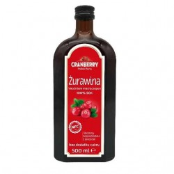 CRANBERRY Sok 100% żurawina...