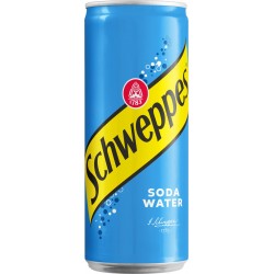 SCHWEPPES 0,33L SODA WATER...