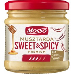 MOSSO MUSZTARDA 180g SWEET...