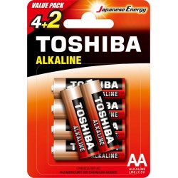 CH.Bat.TOSHIBA RED LR03/6 SZT
