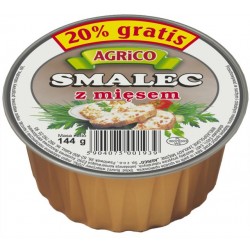 AGRICO Smalec z mięsem 144g...