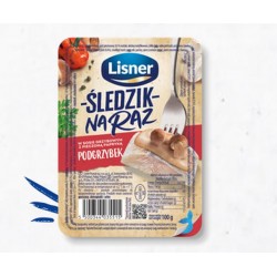 Lisner ŚLEDZIK NA RAZ 100g...