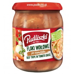 Pudliszki FLAKI 450g WOŁOWE...
