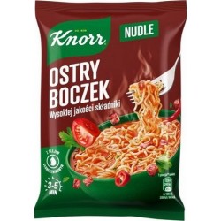 KNORR Nudle ostry boczek...