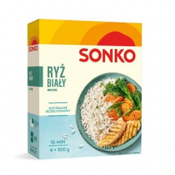 SONKO Ryż biały 4x100g [6]