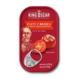 KING OSKAR Filety z makreli...