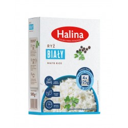 HALINA Ryż biały 4x125g [12]