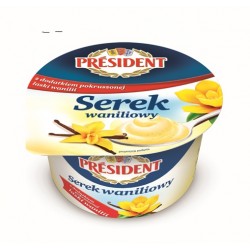 PRESIDENT Serek waniliowy...