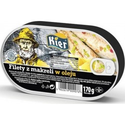 KIER Filety z makreli-w-oleju