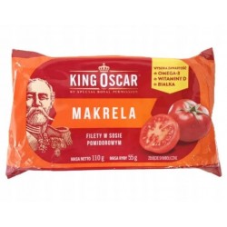 KING OSKAR Filety z makreli...